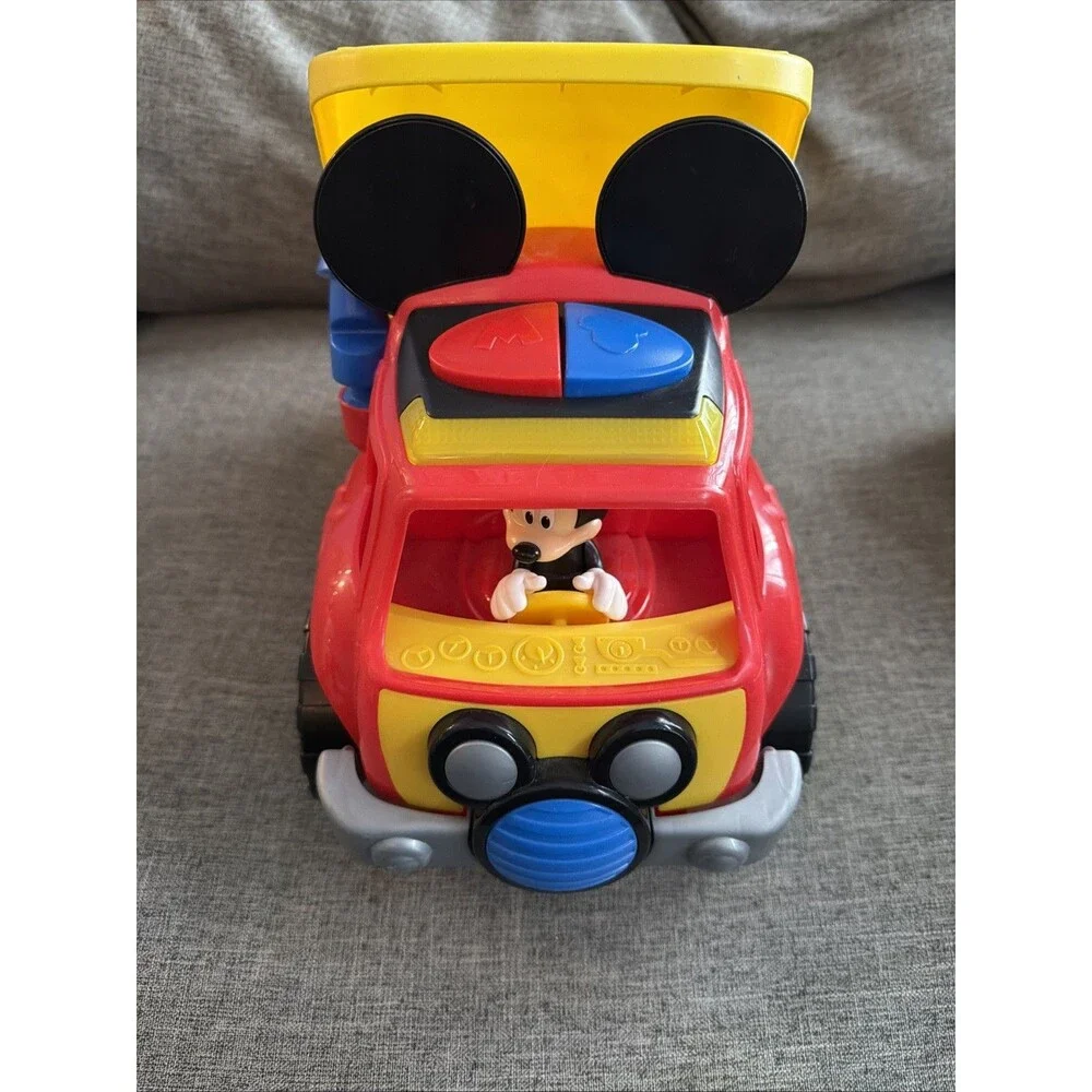 Interactive Wacky Wheeler Mickey Mouse Talking Rolling Light Up Dump Truck